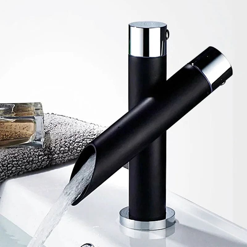Bamboestijl kraan badkamer wastafel - Zwart - Messing s753fd8fdf6504c1ca0bfe6686892d17da 29f2525f 66fa 438d 885c 5d6485835cbd