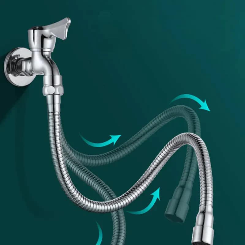Flexibele draaibare kraanverlenging waterbeluchter - Zilver 9 e2681595 af36 4334 87bf a60c487ca0e1