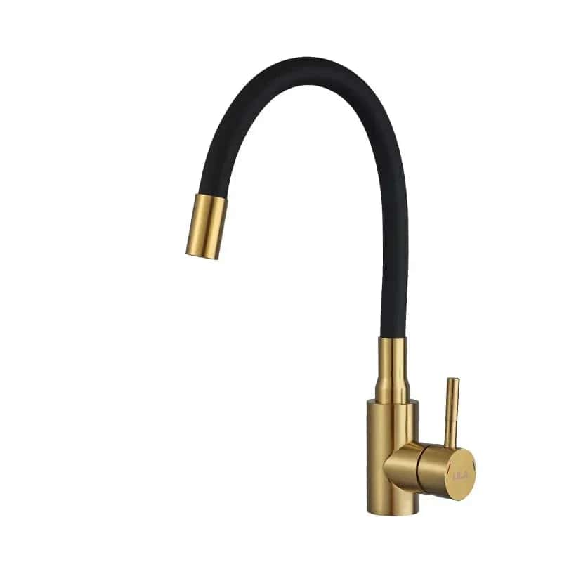 Flexibele gekleurde keukenkraan mengkraan - Goud image9 5c584fcf e886 444a 9787 a604052c51b9
