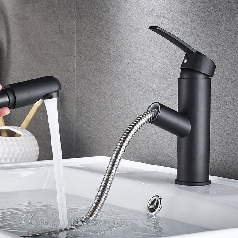 Flexibele wastafelkraan badkamer - Mat zwart h39a7c009b17e429cbbe465bdcdc96a42v bb9675c3 00e7 4cb0 9930 cfeb7d7f0692