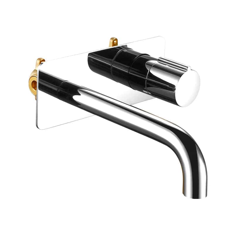 Inbouw wandmengkraan voor badkamer - Zilver - Messing 24 bae4cb97 d3df 409a a4ec 8a62e6bb261d