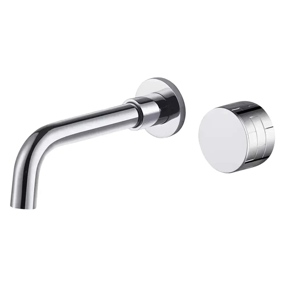 Inbouw wandmengkraan voor wastafel in badkamer - Zilver - Messing image7 04164b9b 8223 4a94 878d b7791633d097