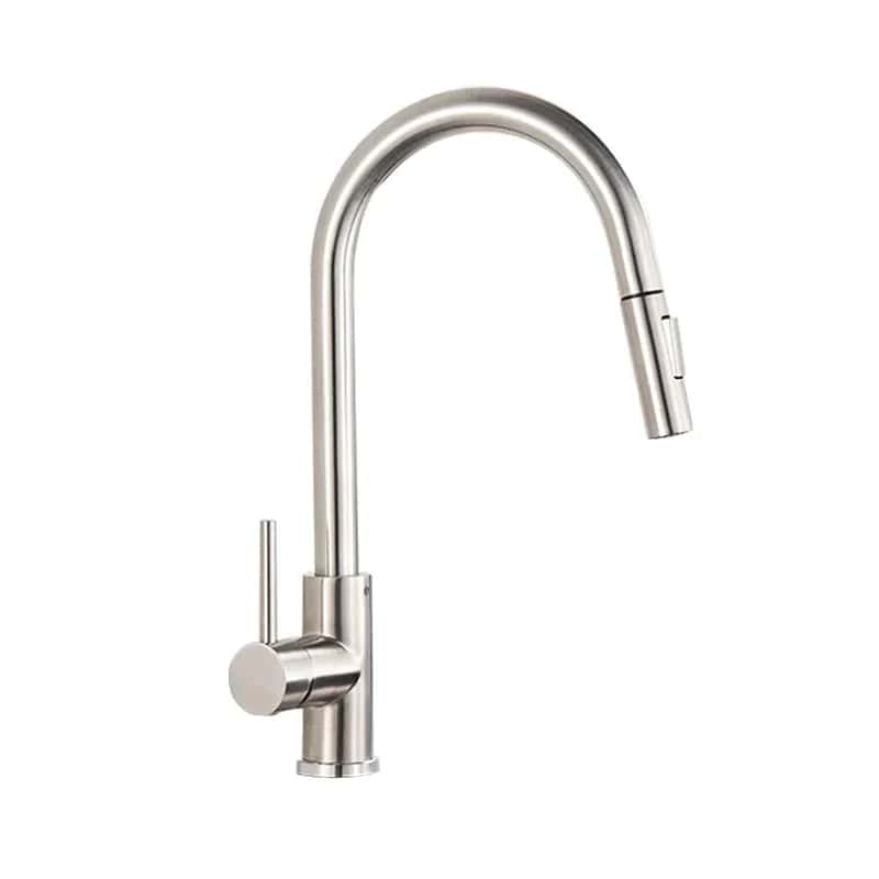 Keukenkraan gootsteen flexibele handdouche minimalistisch - Zilver - Messing ha423c46391f94924a056ebdb8223f98ck 950183b2 238a 44e8 8151 2f95ae0258a1