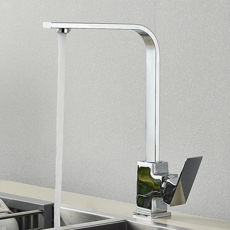 Keukenkraan platte eindmengkraan rechthoekig - Zilver - Messing sd9847dfd2fc441bf81b73b470e51dee2t c3d185f5 45d9 4e75 bacc 5274afd61442
