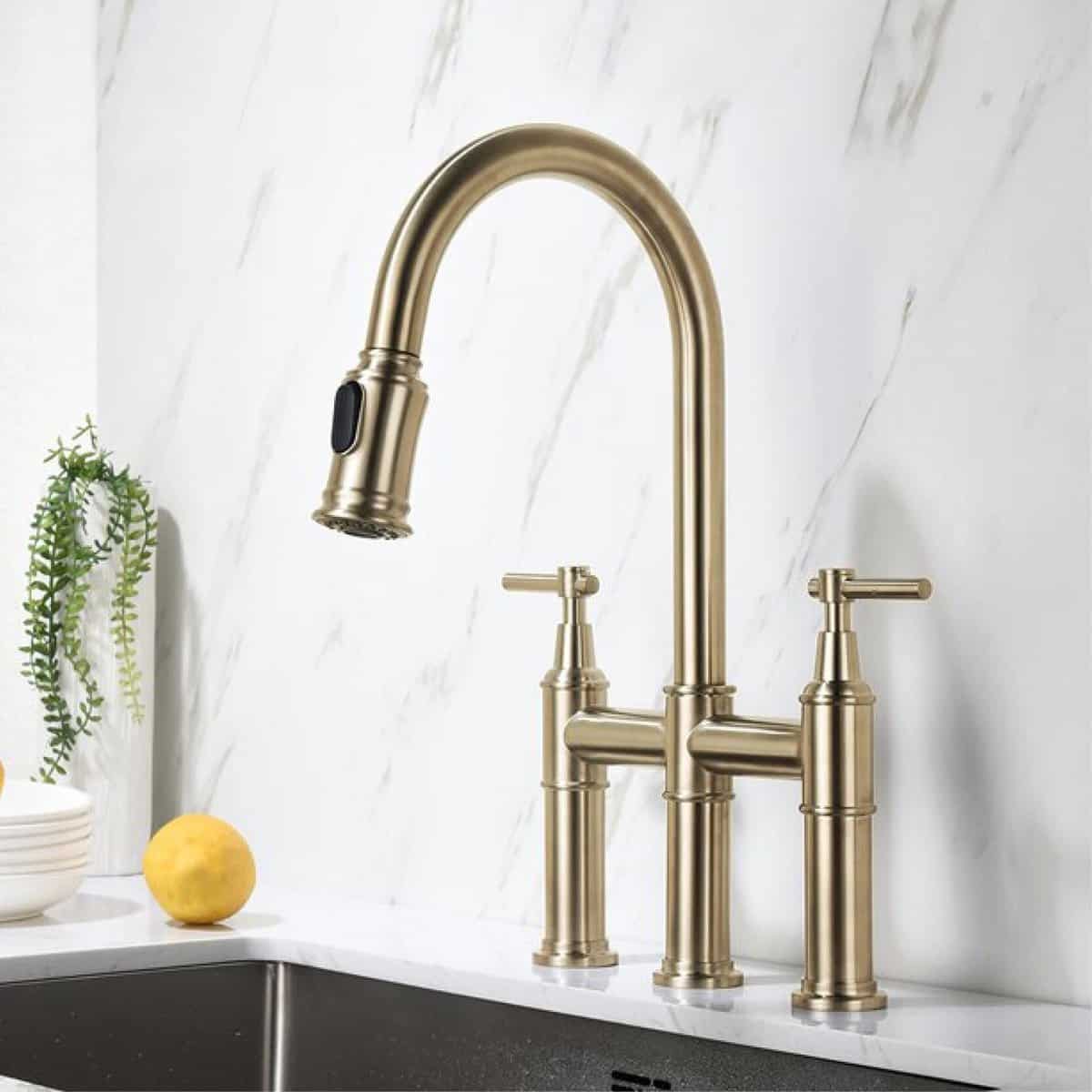 Keukenkraan retro flexibele douchekop - Goud - Messing s0a77d95ab51d4b078ab84d2311434eafe 0b0b348b 5b09 4436 8443 0c83c5a84e21