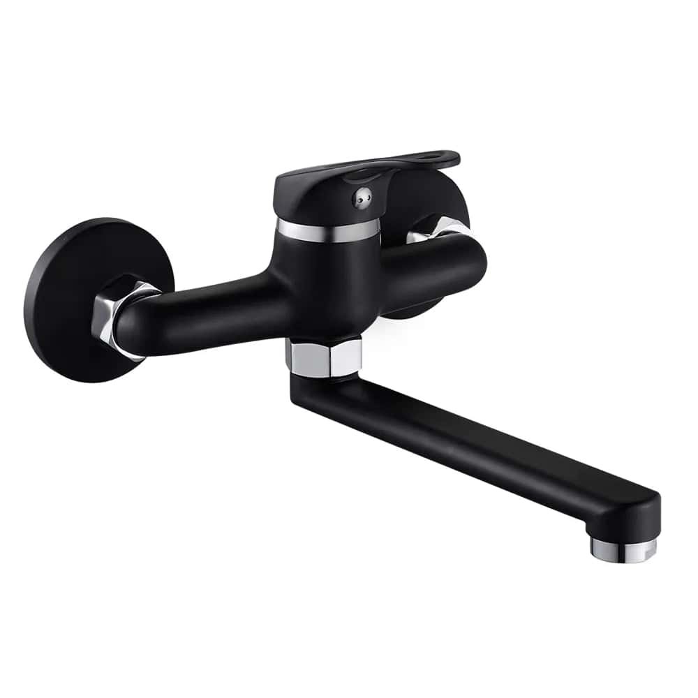 Keukenkraan wandgemonteerde mengkraan - Zwart - Messing s8d9859cc088a4b27ab319c9998b8c856u d395e4c5 6e79 4407 afbf a8884b12a32f