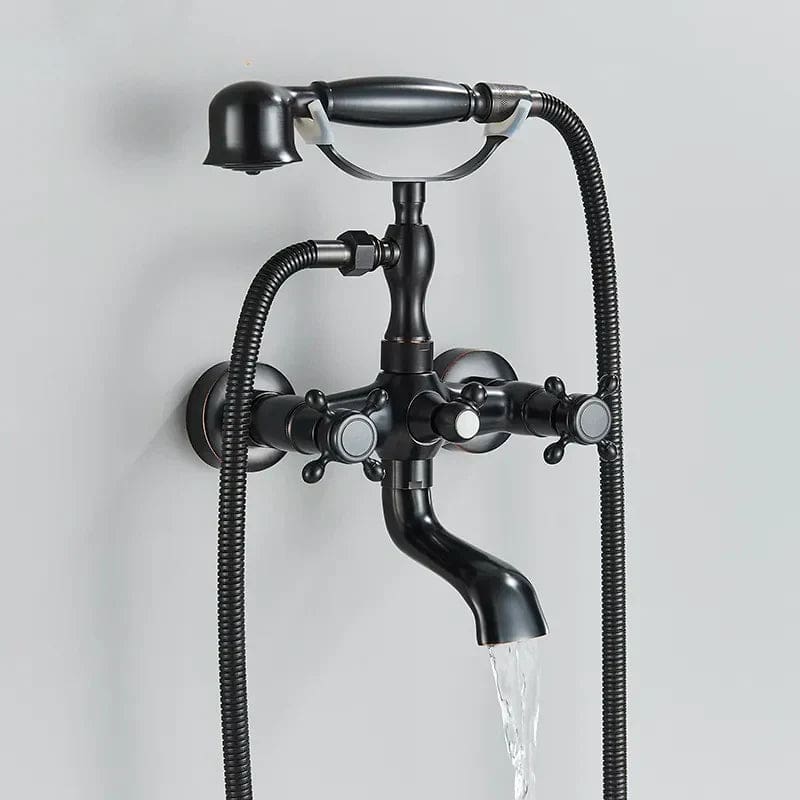 Kraan badkamer bad retro handdouche - Zwart - Messing s41652e08e8354b8ead1ba6adab6b54e1w 6898fe5a 1cff 4311 9256 83ccf057428b
