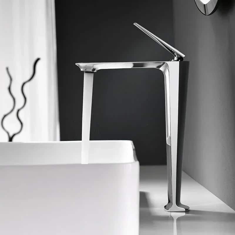 Kraan badkamer mengkraan design - Zilver - Messing he131ff8bac0443bcbf87fa7b7d604010x 92fd8abf 8e24 4f40 bad8 ec822945d0ef