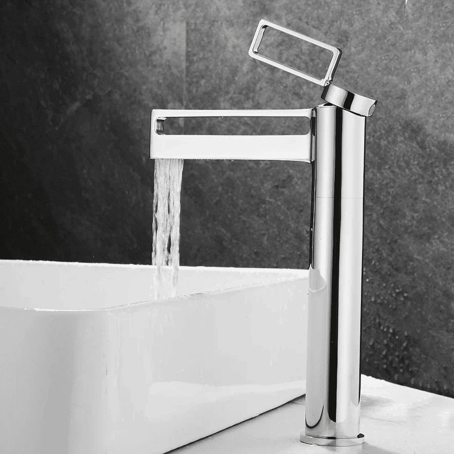 Kraan badkamer wastafel geometrisch - Zilver - Messing s139383c18bee47fdbde4ecef0f63611ct 6ce4b9b6 02f4 48ec b818 4e72ac193c66