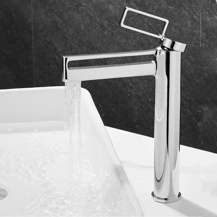 Kraan badkamer wastafel geometrisch - Zilver - Messing s52d4171ea9174be08719dd997a67ceb70 f1caad0d 8494 47f2 ad5c e128ec38a997