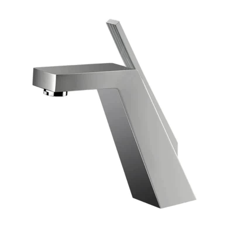 Kraan badkamer wastafel mengkraan modern design - Zilver 1 497916a6 dc9c 41aa a43b e481fb925977