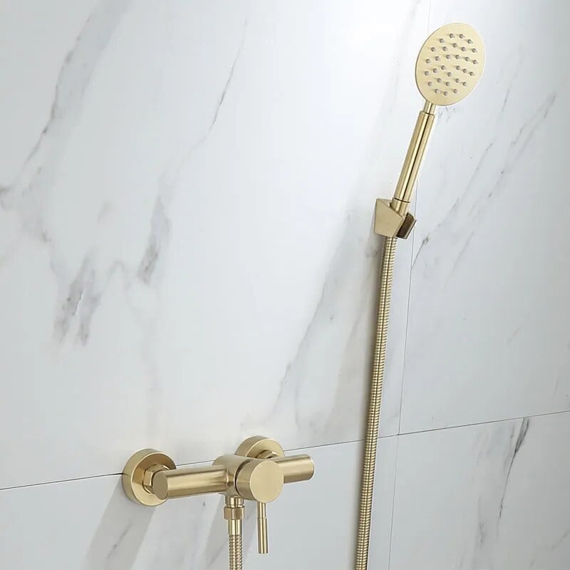 Kraan douche badkamer mengkraan handdouche rond - Goud - Messing hb05bab17db2747f18c1e4539118fd941d f7ec6140 c4fb 4941 a52a f223e4cdf06b