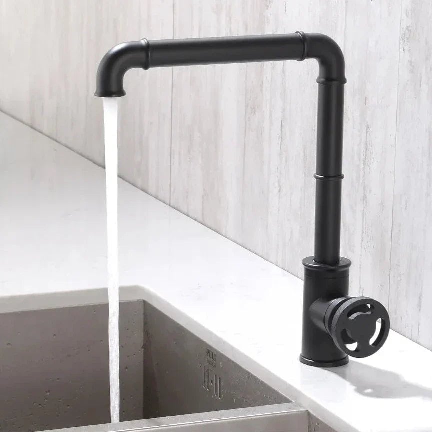 Kraan keuken gootsteen industrieel ontwerp mengkraan - Zwart - Messing hb2ffab417cd543dc8ac9798220f9ab11c b5d197d1 ee37 4ba9 bf4d 96c11ee261d2