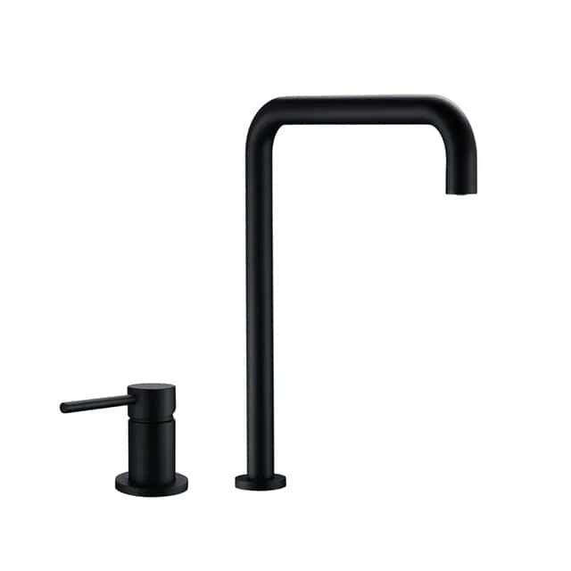 Kraan minimalistische keuken gootsteen mixer met zijdelingse hendel - Zwart - Messing h128d5439a1c142eea1c9939bbe59fcf8f 4571dc66 0088 4cb9 bfe8 6f43d1d9de3b